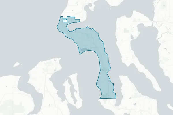 Coupeville School District No. 204 — detail map