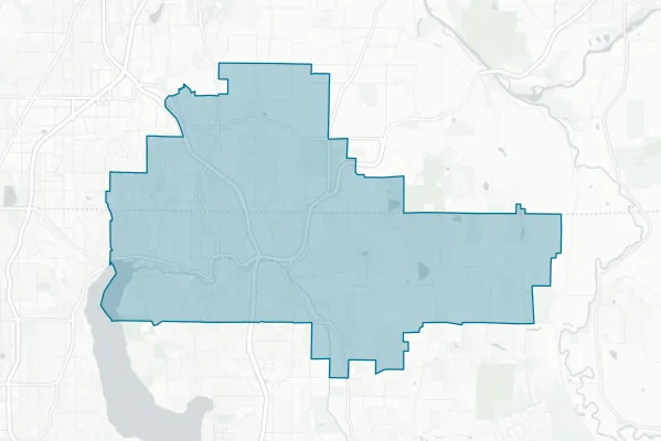 Northshore School District No. 417 — detail map