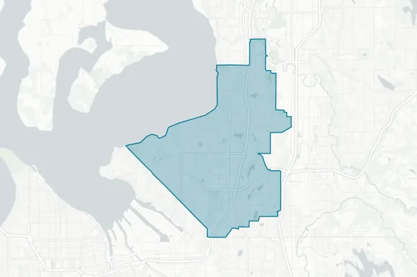 Federal Way School District No. 210 — detail map