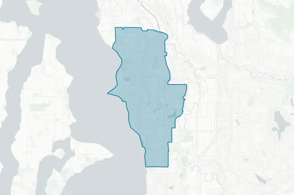 Highline School District No. 401 — detail map