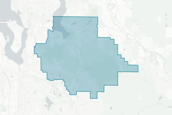 Issaquah School District No. 411 — detail map