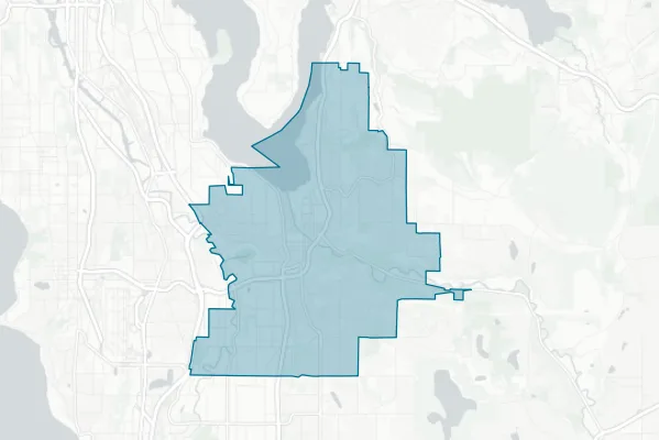 Renton School District No. 403 — detail map