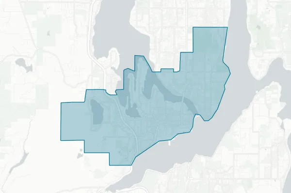 Bremerton School District No. 100-c — detail map