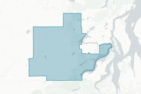 Shelton School District No. 309 — detail map