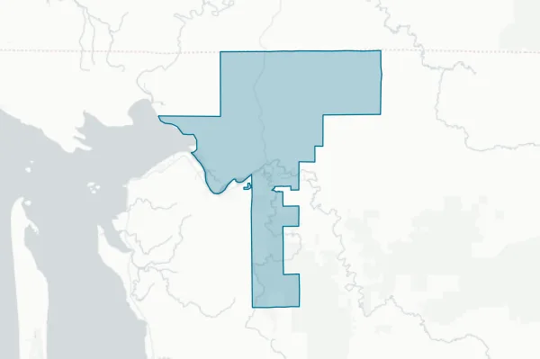 Raymond School District No. 116 — detail map