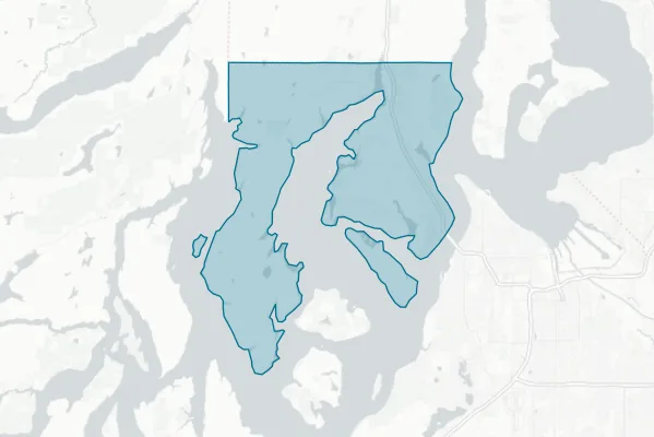 Peninsula School District No. 401 — detail map