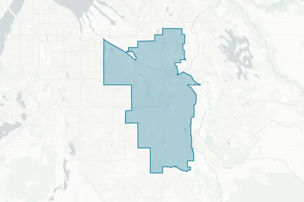 Puyallup School District No. 3 — detail map