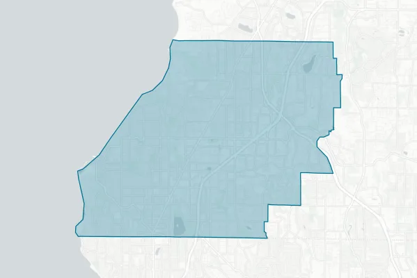 Edmonds School District No. 15 — detail map