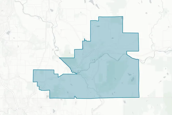 Monroe School District No. 103 — detail map