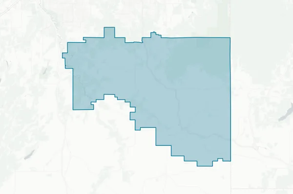 Freeman School District No. 358 — detail map