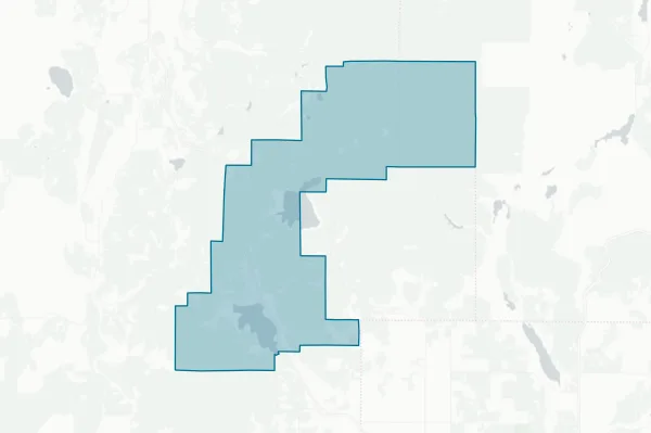 Loon Lake School District No. 183/43j — detail map