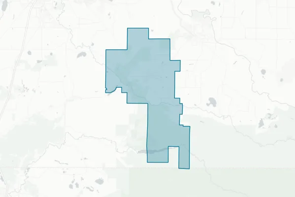 Rainier School District No. 307 — detail map