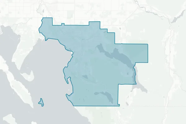 Bellingham School District No. 501 — detail map