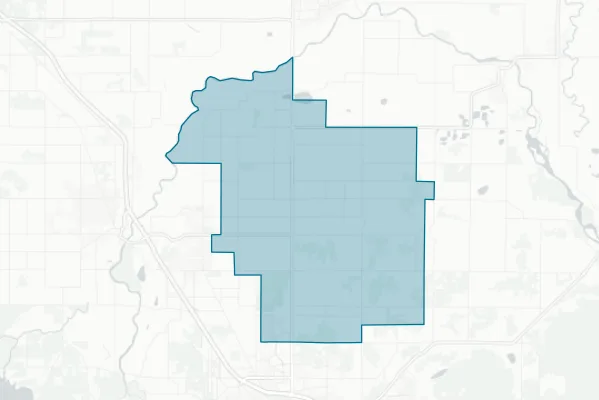 Meridian School District No. 505 — detail map