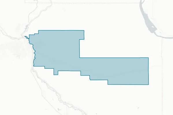East Valley School District No. 90 — detail map