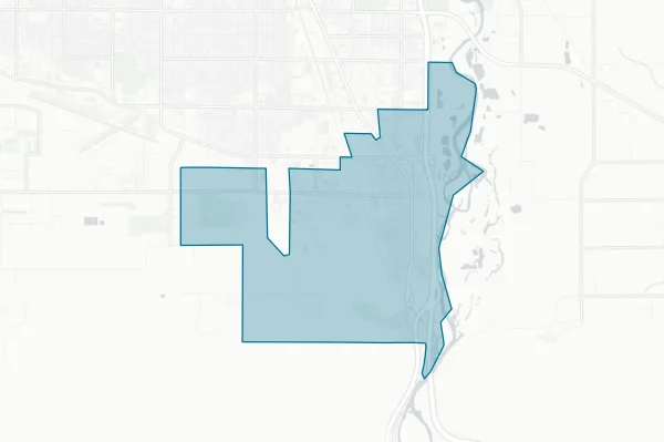 Union Gap School District No. 2 — detail map