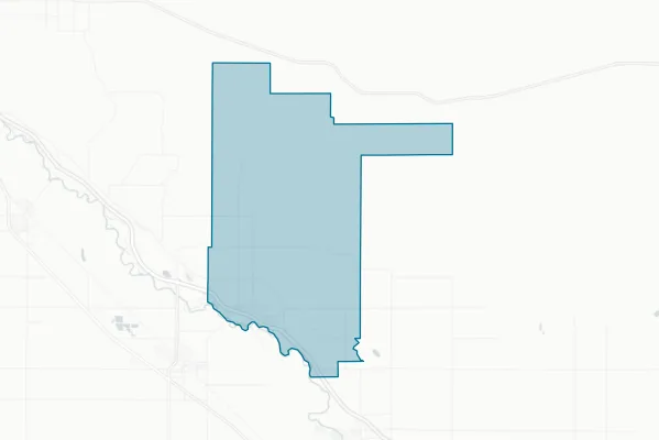 Zillah School District No. 205 — detail map