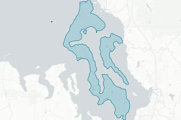 Island County Fire Protection District No. 1 — detail map