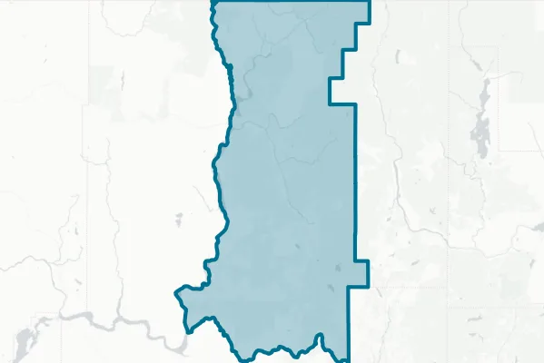Tri County Economic Development District — detail map