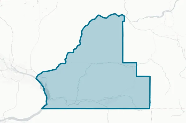 Walla Walla County — detail map