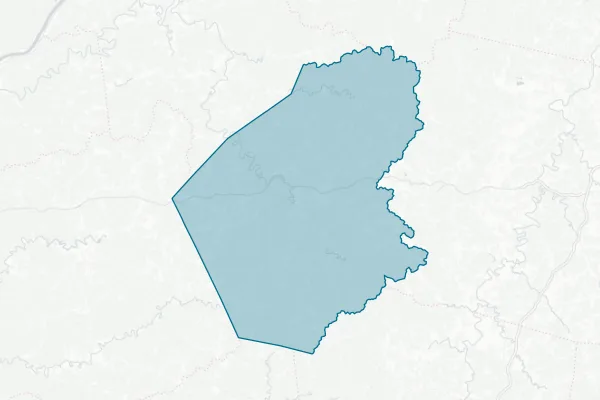 Doddridge County Commission — detail map