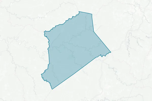Gilmer County Commission — detail map