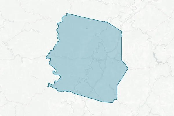 Harrison County Commission — detail map
