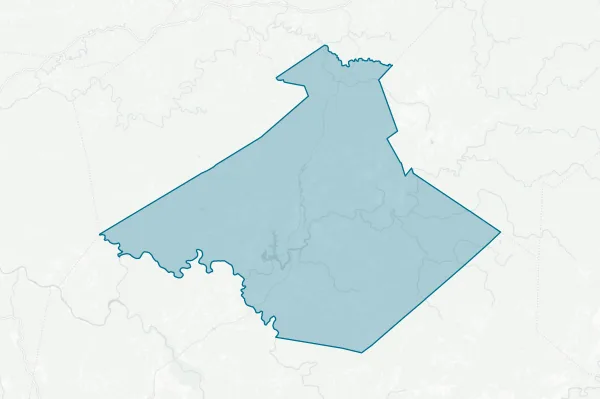 Nicholas County Commission — detail map