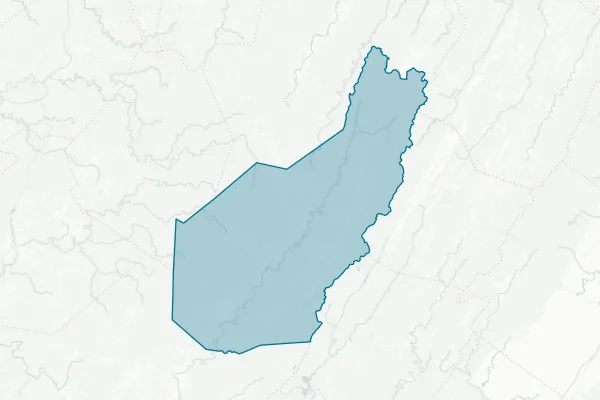 Pocahontas County Commission — detail map