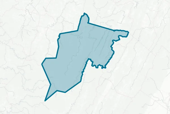 Randolph County Commission — detail map