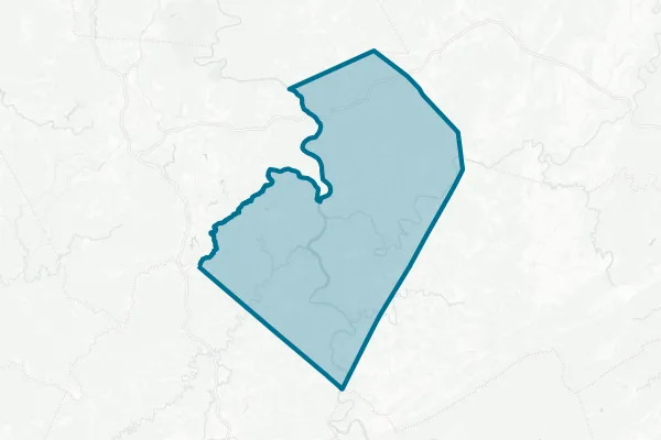 Summers County Commission — detail map