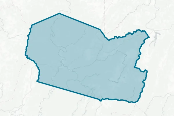 Tucker County Commission — detail map
