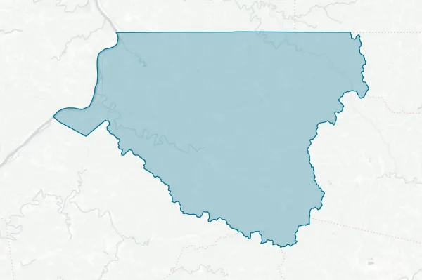 Wetzel County Commission — detail map