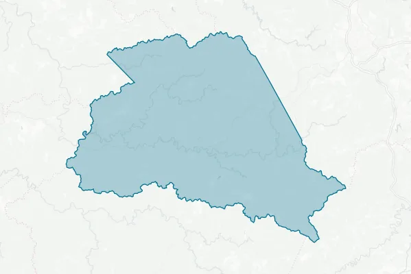Wyoming County Commission — detail map