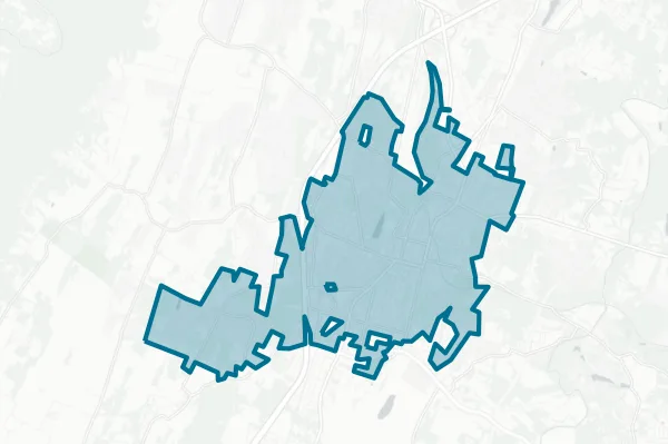 Municipality of Martinsburg — detail map