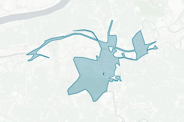 Village of Barboursville — detail map