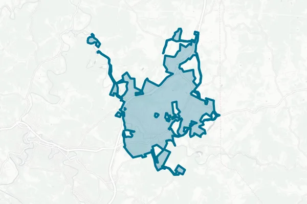 City of Bridgeport — detail map