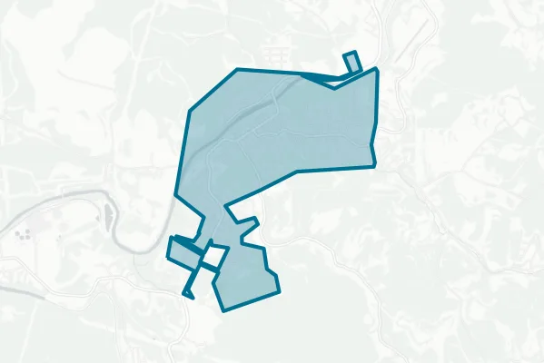 City of Shinnston — detail map