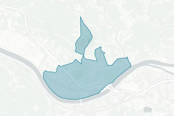Municipality of Dunbar — detail map