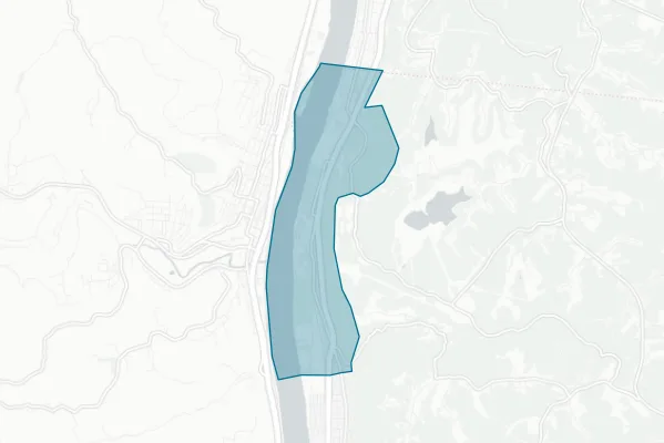 City of Benwood — detail map