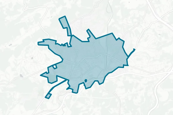 Municipality of Princeton — detail map