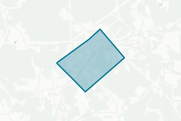 Town of Tunnelton — detail map