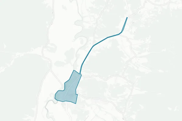 Town of Beverly — detail map