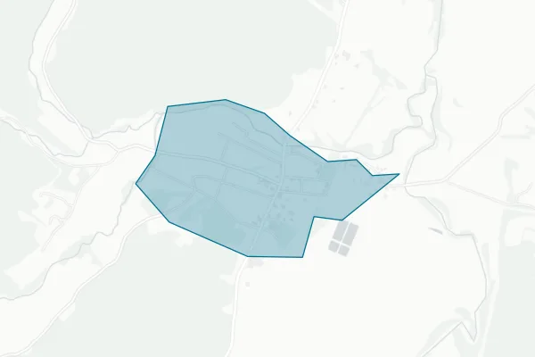 Town of Mill Creek — detail map