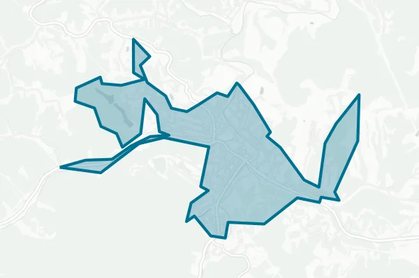 City of Spencer — detail map