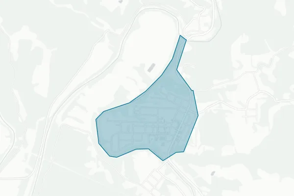 Town of Middlebourne — detail map
