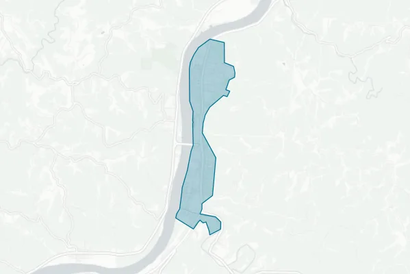 City of New Martinsville — detail map