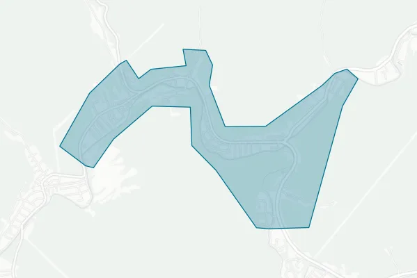 Town of Oceana — detail map