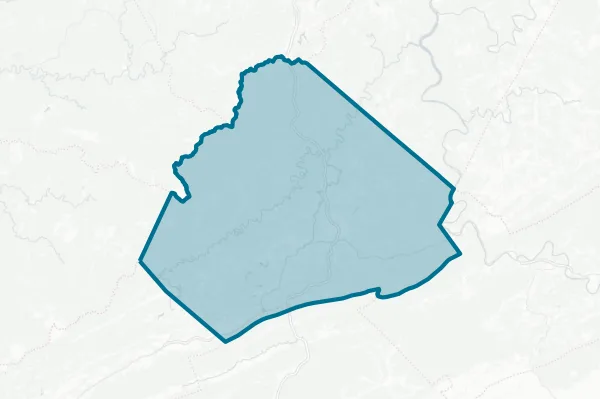Mercer County Board of Education — detail map