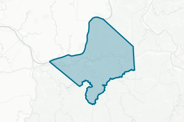 Cabell County Board of Education — detail map
